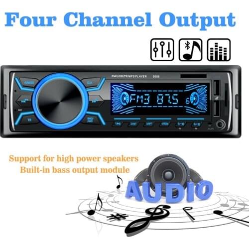 Dual USB FM Radio Function 12V New Arrival Support USB/TF card reader Support Fast Charge MP3/WMA/WAV formats Car MP3 Player