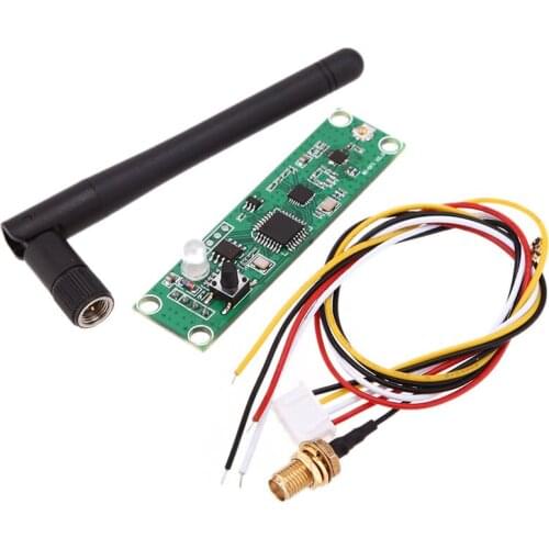 Wireless DMX512 2.4G Led Stage Light PCB Modules Board LED Controller Transmitter Receiver with Antenna Drop shipping