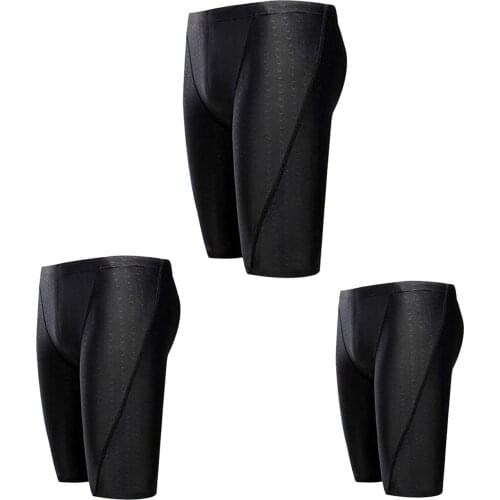 Quick Dry Swim Jammers for Men, Shark Grain Men Swim Trunks Swimsuit Bathing Suits