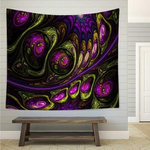 Mushroom trippy tapestry psychedelic tapestry wall carpet decor bohemian wall cloth blanket