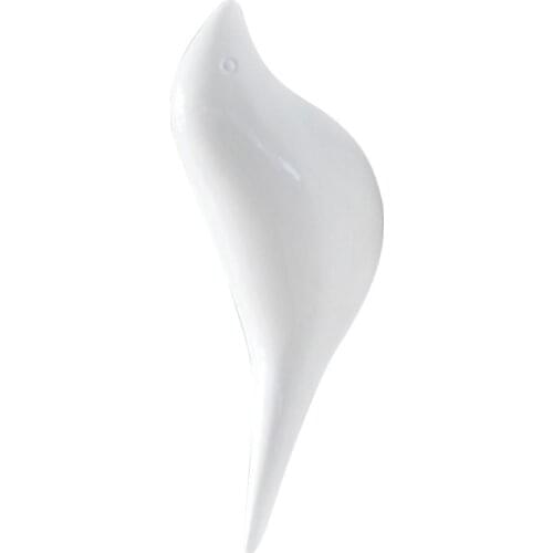 Creative Wall Hooks Bird Decoration Resin Wood Grain Hooks Bedroom Door After The Animals Hooks 3D Coat Hook Single Wall Hanger