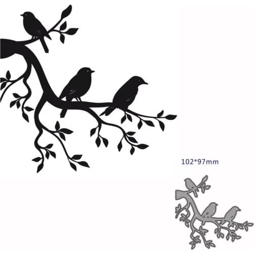 Metal cutting dies cut die mold Animal bird decoration Scrapbook paper craft knife mould blade punch stencils dies