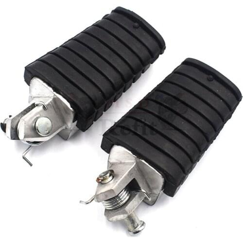 Motorcycle Front Footrest Foot Pegs For Yamaha V-STAR XVS 650 400 XV400 VMX1200 XJ700S VJ700 XV700 750 920 1100 VJ700 All Years