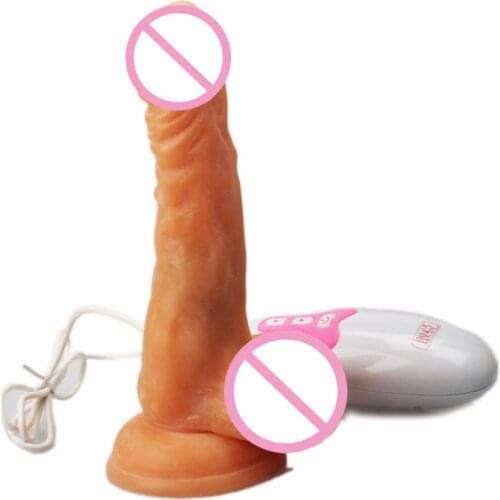 Huge Realistic vibrator Dildo Flexible penis textured cock shaft suction cup female masturbation virgina gSpot Sex toy for women