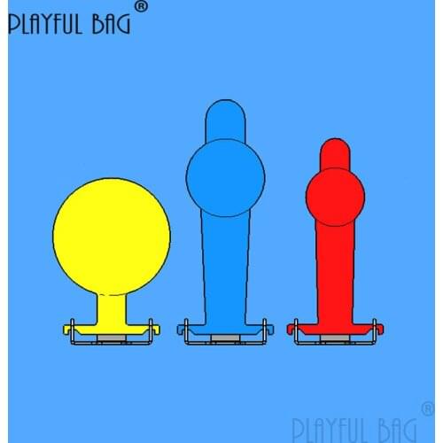 PB Playful bag Outdoor Gel ball gun target toy Manual reset CS game practice target CS sport training toys DIY accessory QE77S