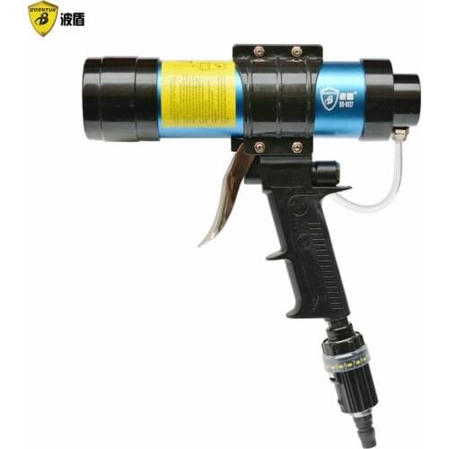 Pneumatic glue gun pneumatic glass silica gel gun foaming glue gun caulking gun barrel hard glue 310ML