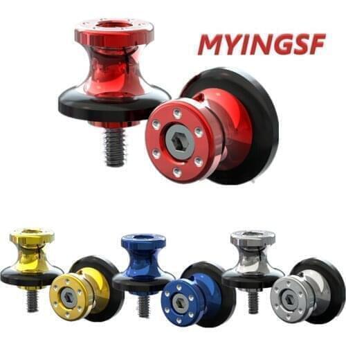 Swingarm Spools Slider For SUZUKI GSX1300R HAYABUSA B-KING SFV 650 Gladius GSX-S 150/750/1000/F Motorcycle Stand Screw M8