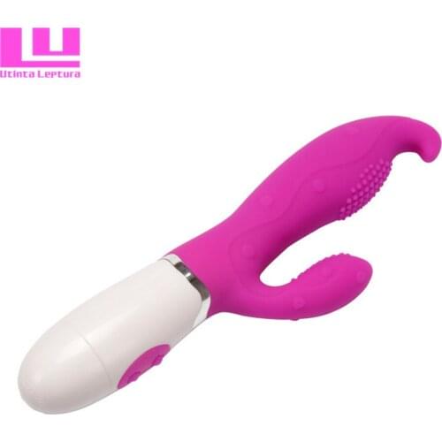 Utinta Leptura Female Masturbation Dildo Vibrator,Clit and G spot Orgasm Massager AV Stick,Sex Toys for women,Sex products
