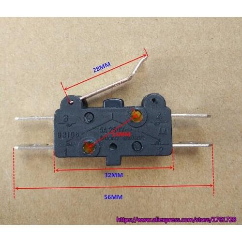 10pcs/lot! Brand new 83106 limit switch 5A 250V micro switch