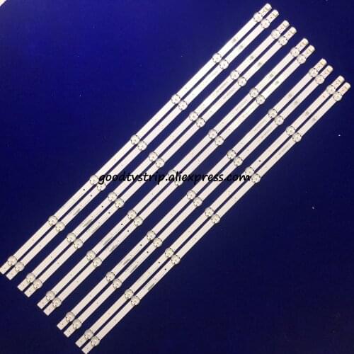 1Set=10PCS 710MM 7leds 3V LED Backlight Strip for LG Innotek_Arcelik 65Inch Rev0.2 170721_3PCM00731A