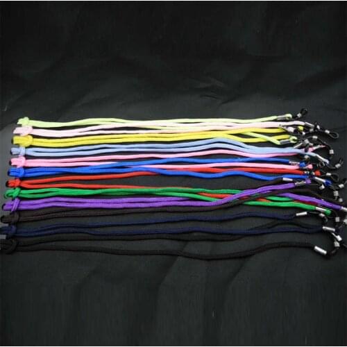 12 Pcs/Set Eyewear Nylon Cord Reading Glass Neck Strap Eyeglass Holder Multi Color NIN668