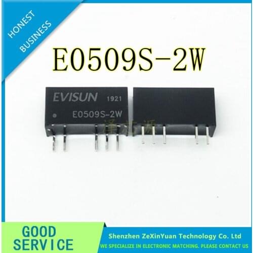 2PCS/LOT E0509S-2W E0509S SIP-5 NEW DC/DC isolation power module 5V to positive and negative 9V E0509S-2W isolation 3KV