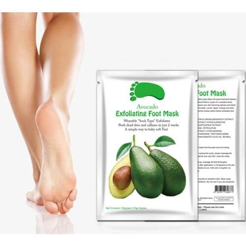 2pcs/Bag Baby Feet Peel Exfoliating Feet Mask Remove Dead Skin Whitening Beauty Foot Care Pedicure Socks