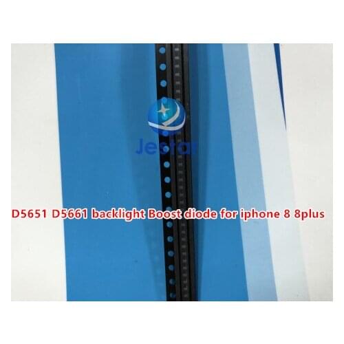 20pcs/pc D5651 D5661 backlight back light Boost diode Chip For iphone 8 8plus