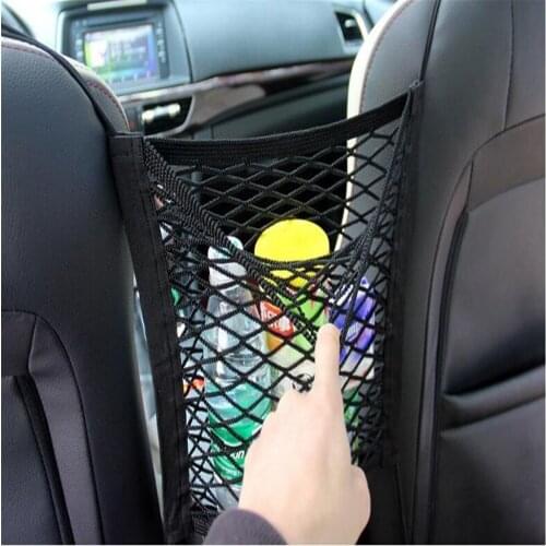 Car Styling Car Organizer Seat Back Storage Elastic Car Mesh Net For Citroen Grand 5 C3 C2 C4 C6 C8 DS4 DS3 DS5 C-QUATRE C4L