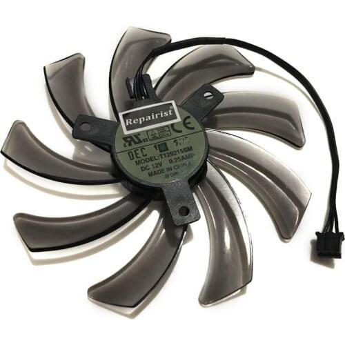 HD7750/HD 7790 GPU Cooler Video Card Fan For Gigabyte GV-R775D3-2G GV-R775OC-2G GV-R779OC-2GD Graphics Card Cooling System