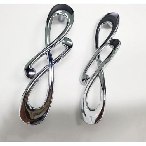 Mexico design Black Furniture Handle zinc kitchen Cabinets Pulls Gold cupboard handle Artist Design Chrome Handle