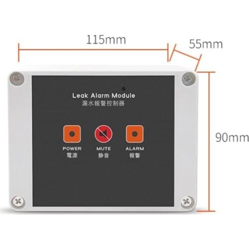 LD200 Water Detection Module Water leak Detector Module With Sensing Cable for Water leak Detection System Leak Alarm Module