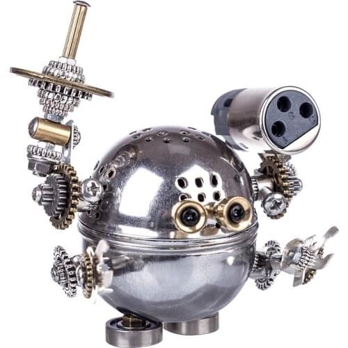 DIY Assemble Model Kit Metal Cartoon Assembly Figure Model Ornaments Home Office Decor Art Model Building Kits For Kids Men Gift