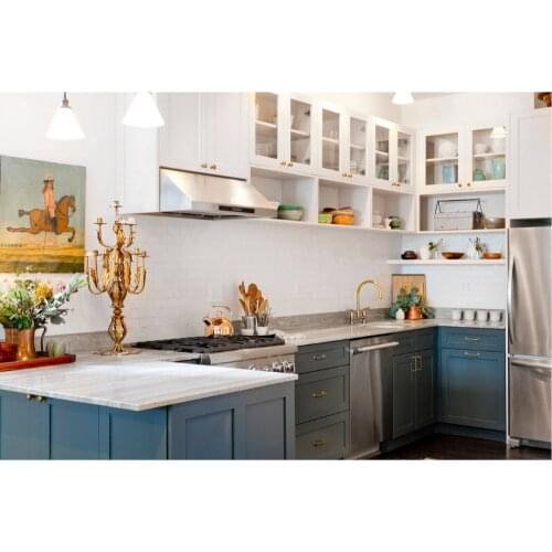 2017 new shaker style traditional custom made solid wood kitchen cabinets matt wooden kitchen cabinetery SKC1612006