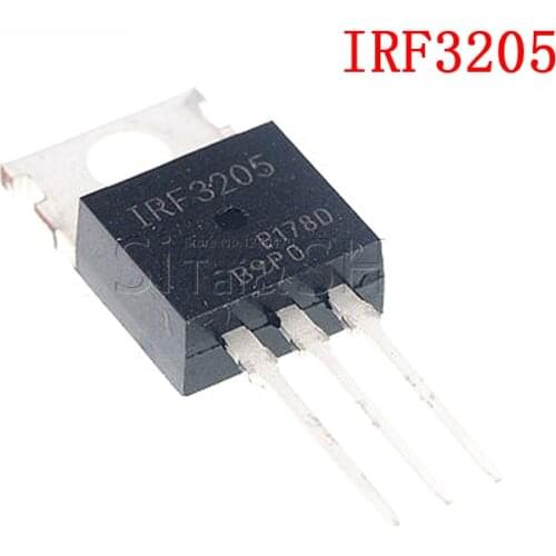 10pcs IRF3205 MOSFET IRF3205PBF MOSFT 55V 98A 8mOhm 97.3nC TO-220 new original