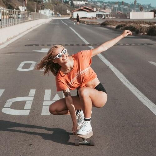 Surf Land Skateboard CX4 CX7 Maple Single Kick Carving Cruiser Skate board Longboard Pumping Cool Side Sport Street Outdoor Gym