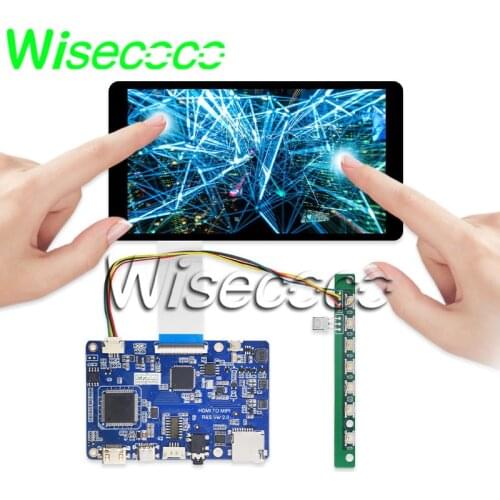 Wisecoco 5.5 inch 1920x1080 fhd ips lcd screen +touch panel with hdmi to mipi controller board for diy project