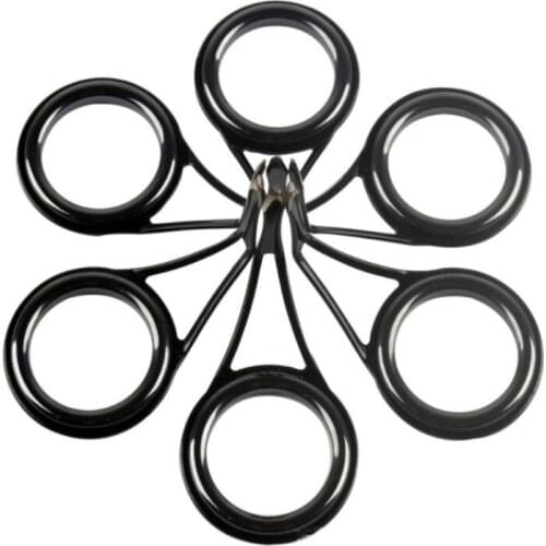 1pc 8 Size Fishing Rod Guide Tip Top Ring Circle Pole Repair Kit Set Fishing