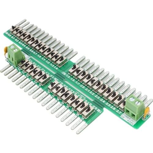 AMSAMOTION CPU224XP/CPU226 For Siemens Debug S7-200PLC Switch Input Simulation Debugging Board