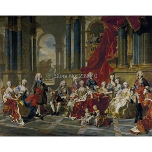 Free shipping Lobby Meeting canvas prints oil painting classical figure Get together oil painting on canvas decoration picture