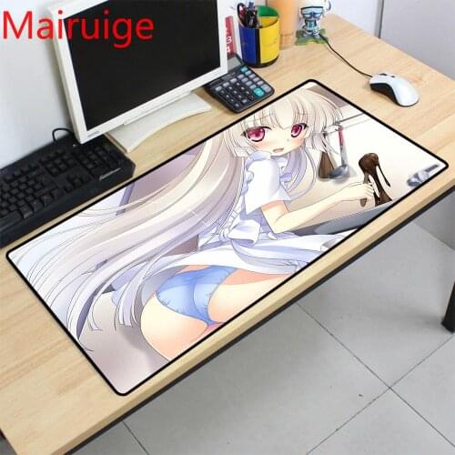 Mairuige Mousepad Sexy Girl Big Mouse Pad Game Console Accessories Wireless Charging Mouse Pad Desk Mat Gaming Mouse Pad 90x40