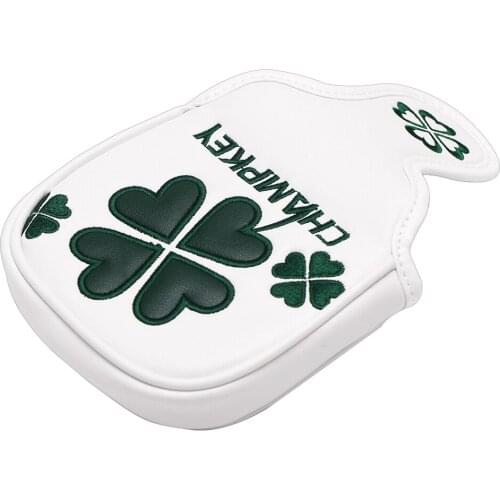 PU Leather Golf Club Large Mallet Putter cover Square Headcover Magnetic Closure