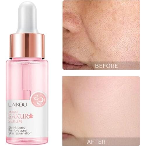 Laikou sakura face care serum whitening moisturizer anti aging wrinkle acne treatment collagen skin care products facial essence