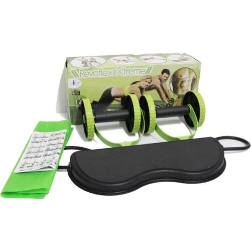 Multifunctional Chest Expander Power Roller Household Abdominal Wheel Fitness Roller AB Rocket