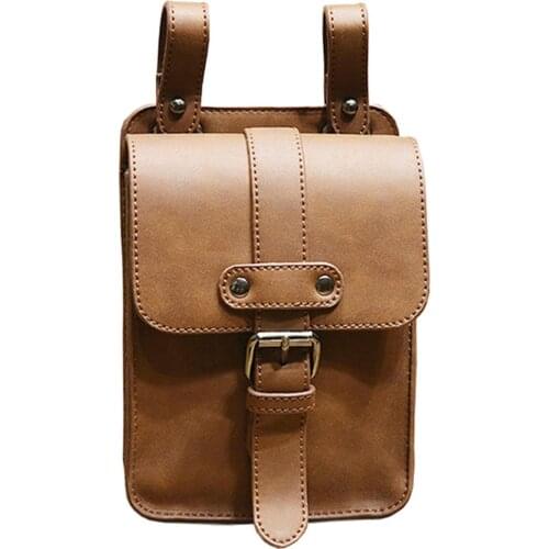 Fashion fanny pack chest bag belt bag Zipper Small Card Holder Phone Wallet bolsos de cintura cuero hombre luxury fanny pack