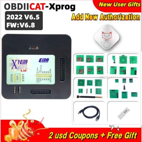 Discount!! XPROG V6.12 Add New Authorization V5.86 V5.55 V5.84 X-PROG M Metal Box XPROG-M ECU Programmer Tool X Prog M V6.12
