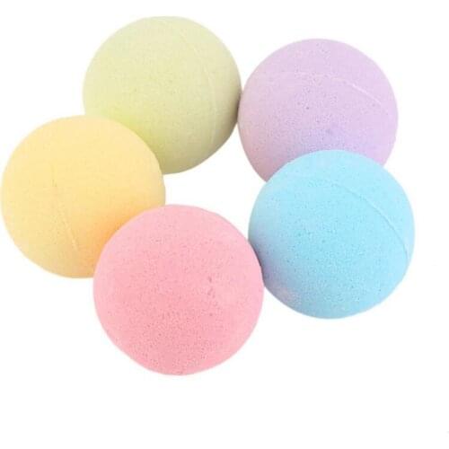 Natural Bubble Bath Bomb Ball Explosion salt balls Bubble ball bath salt Essential Oil Handmade SPA Bath Salts Ball LX6372