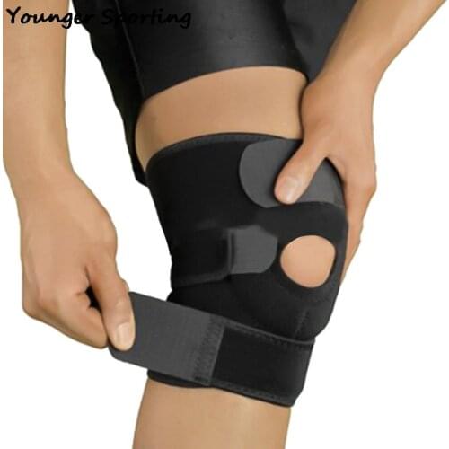 Sports Leg Knee Support Brace Wrap Protector Leg Compression Safety Pad Hiking Cycling Running Fitness Knee Pad Sports Kneepad