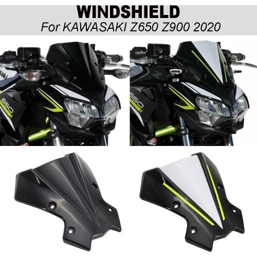 New Motorcycle For KAWASAKI Z900 Z 900 Z 650 2020 Windshield Windscreen Air Wind Deflector