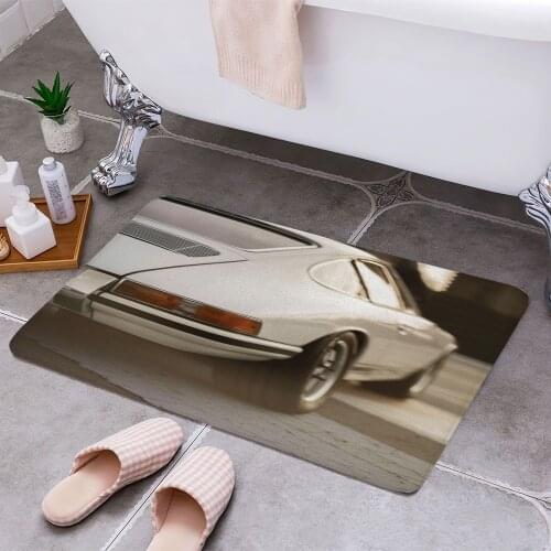 Vintage Carrera 911 Carpet Areas Rug Non-slip Floor Mat Rug 3D Printing Living Room Bedroom Door Mat Home Decoration