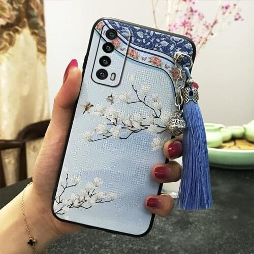 For Woman Anti-dust Phone Case For Huawei Y7a/P Smart 2021 TPU Shockproof Soft Case For Man Original