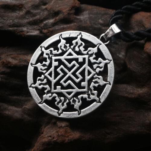 1pcs Valkyrie symbol amulet pendant Slavic men necklace slavic symbol