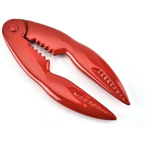 100pcs/lot RED Crafts Seafood Crackers Cracker Crab Lobster Cracker Seafood Tools