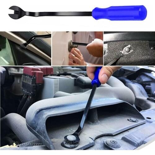 4pcs/set Portable Car Panel Audio Trim Removal Tool Set Plastic Seesaw Repairing Kit