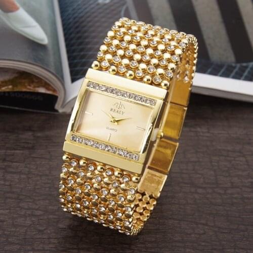 ABOLUN Women's Rectangular Watch