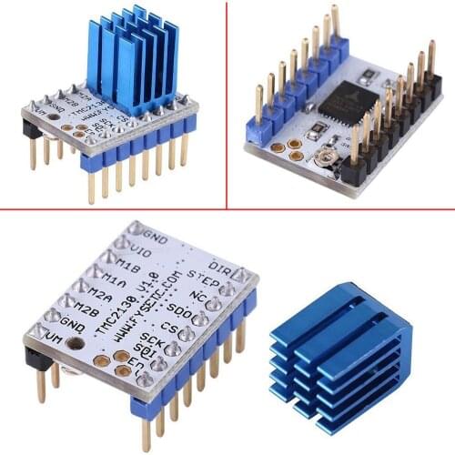 TMC2209 V3.0 TMC2130 V1.1 TMC2130 V1.2 SPI TMC2208 V1.2 StepStick TMC Stepper Motor Driver Silent Excellent Stability Protection