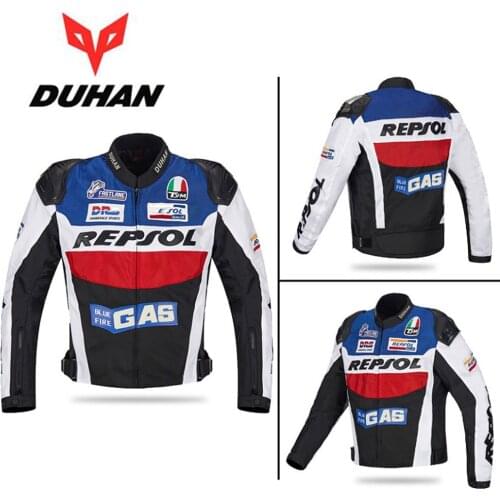 DUHAN motorcycle riding jacket clothes winter knight equipment motorbike racing jackets clothing of 600D Oxford cloth Polyester