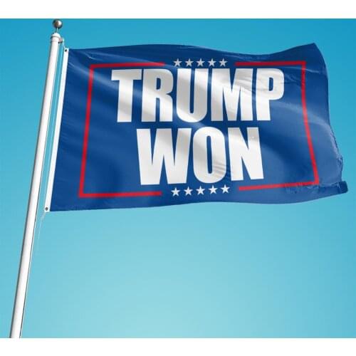 Trump 2024 Election Flag With 2 Brass Grommets Nylon Banner Election Flag Anti-fading Dyeing Wall Hanging Decoration 90X150cm