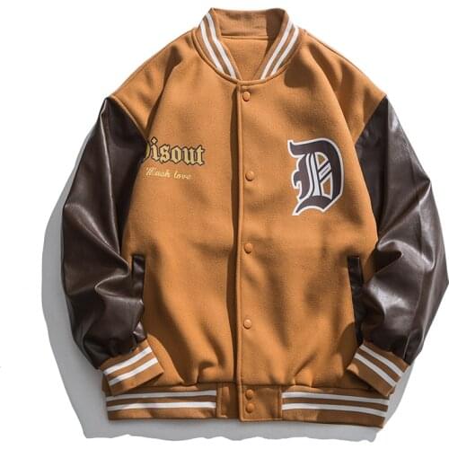 2021 new street retro embroidery baseball uniform jacket men and women trendy brand hip-hop loose wild casual couples jacket