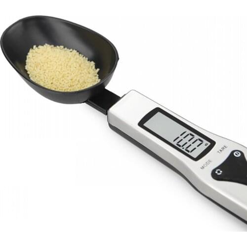 Fashion Stainless Steel + Plastic 500g/0.1g Electronic LCD Digital Spoon Weight Scale Gram Kitchen Lab Scale FEB2